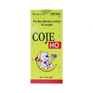 Thuốc Coje Ho TW3 điều trị các triệu chứng ho (75ml)