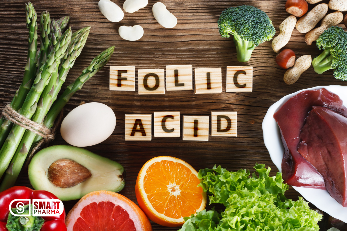 Acid Folic đóng vai trò quan trọng trong 3 tháng đầu thai kì