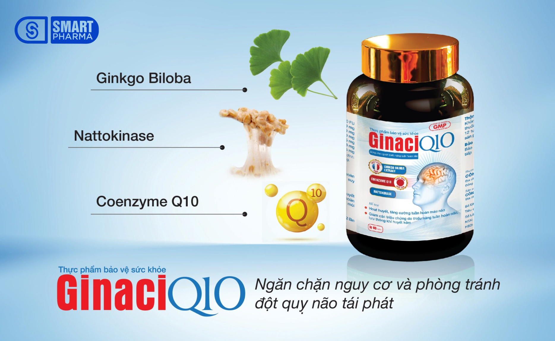 Ginaci Q10 - Sản phẩm tâm huyết từ Dược liệu Trung ương 28