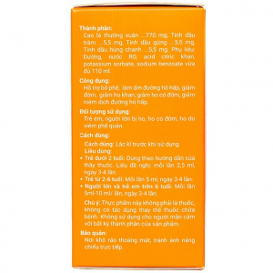 Smart Pharma - Siro Hobezut hỗ trợ giảm các triệu chứng ho, cảm (110ml) 3 Smart Pharma - 00001240 bezut 110ml 6219 5d25 l