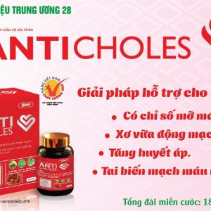 Smart Pharma - AntiCholes - Hỗ trợ giảm mỡ máu, giảm nguy cơ xơ vữa mạch máu 1 Smart Pharma - 3 16929321709181220514013