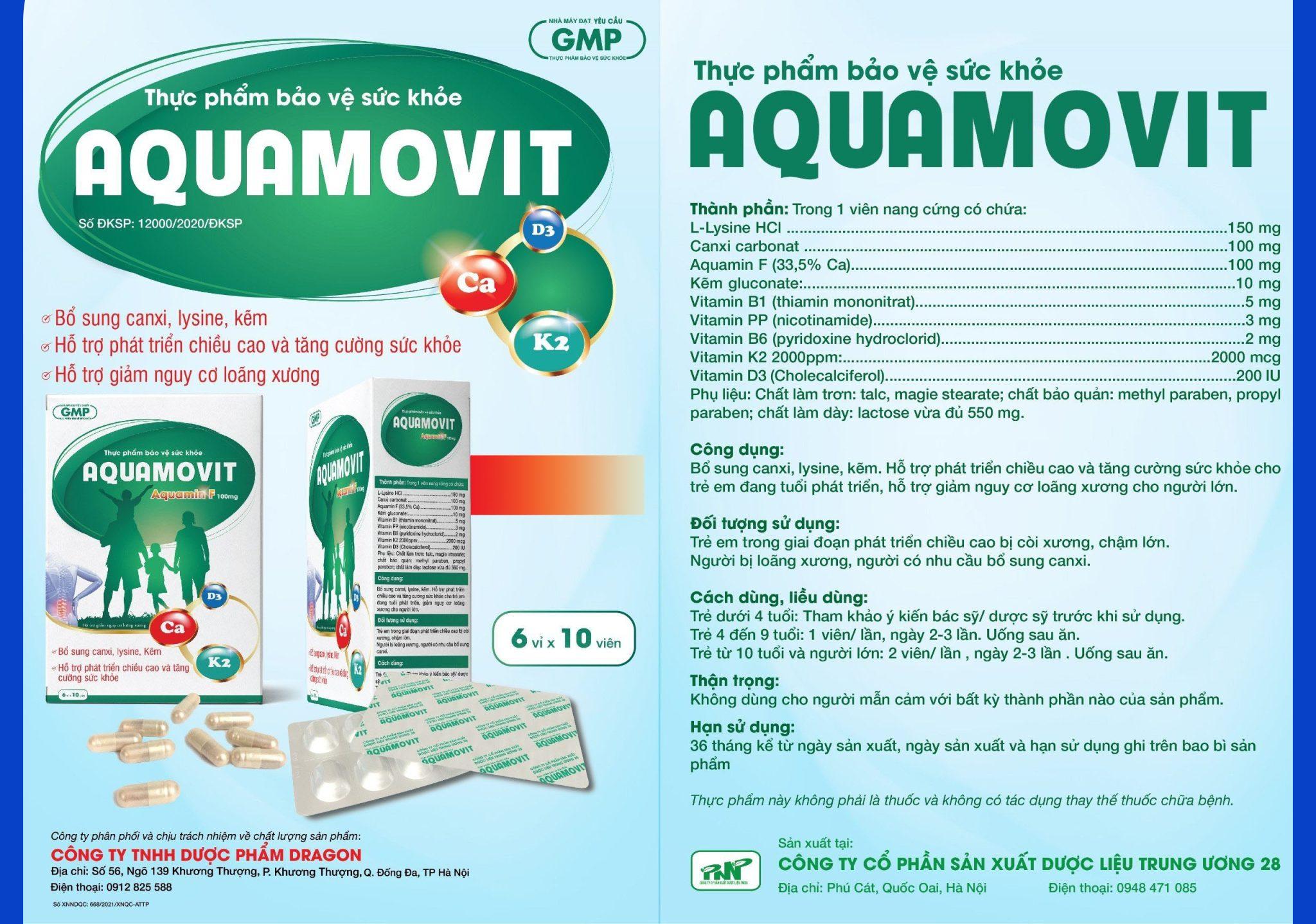 AQUAMOVIT-1 Smart Pharma - AQUAMOVIT 1