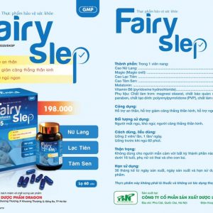 Smart Pharma - Fairy Slep - Hỗ trợ an thần, giảm căng thẳng thần kinh, giúp ngủ sâu ngon giấc 1 Smart Pharma - Fairy Slep