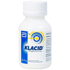 Smart Pharma - Cốm pha hỗn dịch uống Klacid 125mg/5ml điều trị nhiễm khuẩn đường hô hấp (60ml) 4 Smart Pharma - IMG 3490 87705d9241