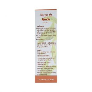 Smart Pharma - Cồn xoa bóp Jamda Traphaco - Chai 50ml 3 Smart Pharma - 00018627 con xoa bop jamda traph 3