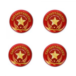 Smart Pharma - Cao Sao Vàng Golden Star 10g TW3 dùng trong cảm cúm, nhức đầu, sổ mũi, đau bụng, buồn nôn, say tàu xe 1 Smart Pharma - 20231205 9WA9pHpMZ2