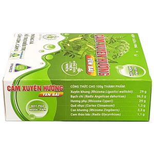 Smart Pharma - Cảm Xuyên Hương Yên Bái gói bột tắm 100g 1 Smart Pharma - cam xuyen huong yen bai goi bot tam 2