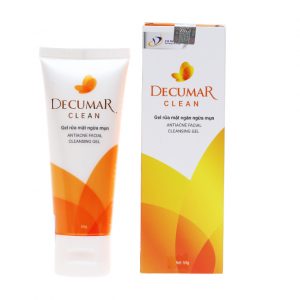 Decumar Clean - Sữa rửa mặt ngừa mụn tuýp 50g