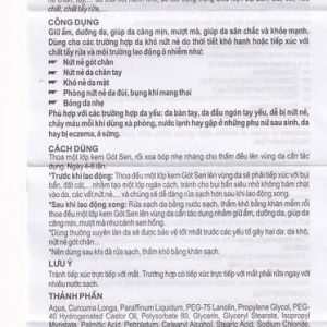 Smart Pharma - Kem Gót Sen Thái Dương 20g 1 Smart Pharma - got sen3