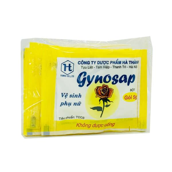 gynosap-1 Gynosap gói 5g làm thơm, làm sạch cơ quan sinh dục