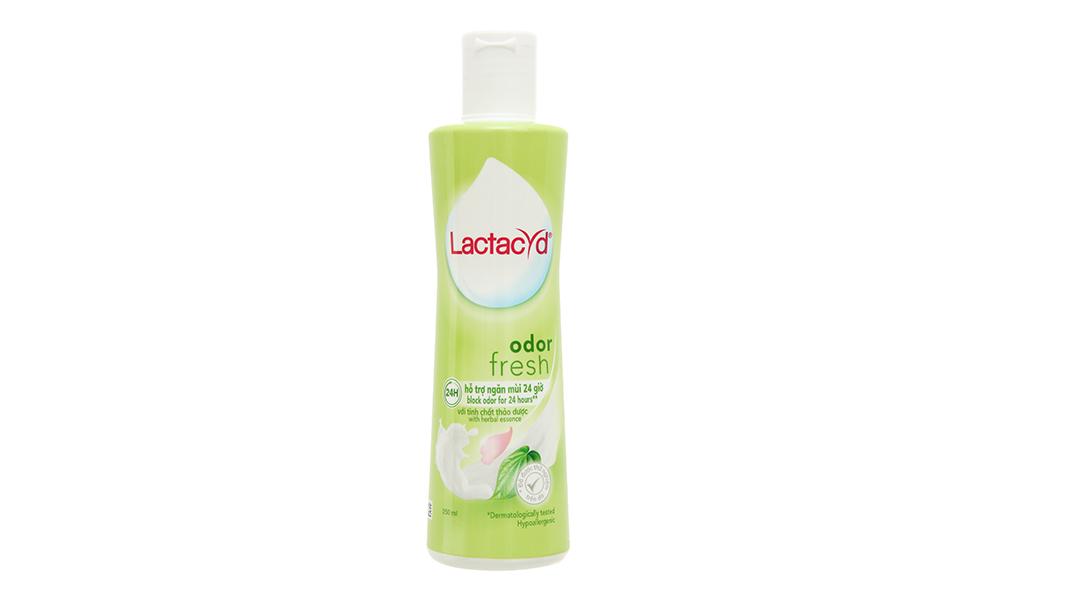 lactacyd-Odor-Fresh-250ml-1 Dung dịch vệ sinh phụ nữ Lactacyd Odor Fresh 250ml
