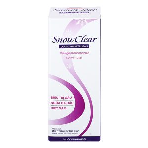 Smart Pharma - Hỗn dịch Snowclear Merap điều trị gàu, ngứa da đầu, diệt nấm (50ml) 3 Smart Pharma - snowclear 2