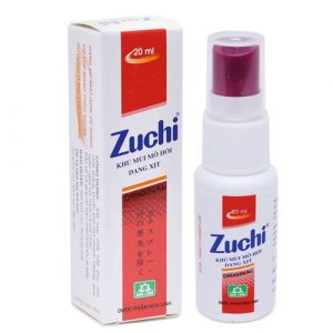 Zuchi hôi nách - Chai xịt khử mùi hôi cơ thể (20ml)