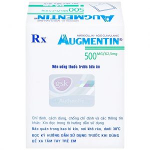 Smart Pharma - Bột Augmentin 500mg/62.5mg GSK điều trị nhiễm khuẩn 1 Smart Pharma - 00000966 augmentin 500mg 2312 63