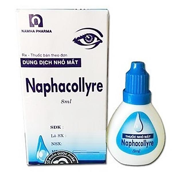 00005116_naphacollyre_8ml_namha Thuốc nhỏ mắt Naphacollyre Nam Hà điều trị nhiễm khuẩn mắt