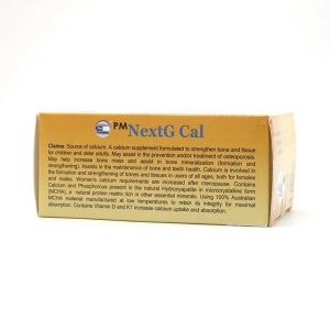 Smart Pharma - PM NextG Cal Probiotec bổ sung canxi, điều trị loãng xương (5 vỉ x 12 viên) 3 Smart Pharma - 00005274 nextgcal 5x12 3665 5bf4