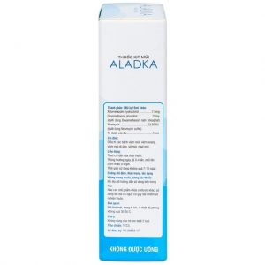 Thuốc xịt mũi Aladka điều trị viêm mũi, viêm xoang, viêm mũi dị ứng (15ml)