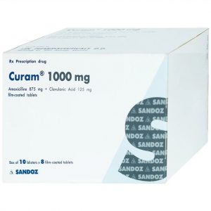 Thuốc Curam 1000mg Sandoz điều trị nhiễm khuẩn