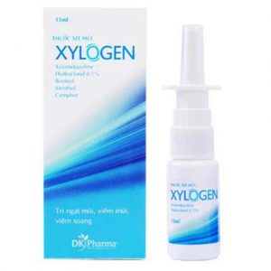 Thuốc xịt mũi Xylogen DK Pharma điều trị ngạt mũi, cảm cúm, viêm mũi