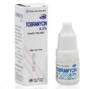 Thuốc tra mắt Tobramycin 0,3% Hatarphar điều trị nhiễm khuẩn ở mắt