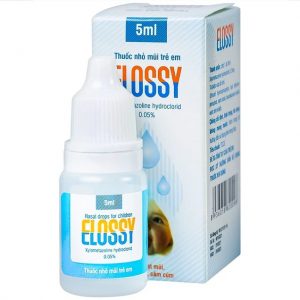 Thuốc nhỏ mũi trẻ em Elossy 0.05% điều trị ngạt mũi, viêm mũi, viêm xoang (5ml)