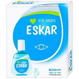 Thuốc nhỏ mắt Eskar DK Pharma điều trị mỏi mắt, ngứa mắt (15ml)