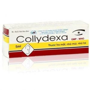 Thuốc Collydexa Hà Nội Pharma điều trị đau mắt, viêm tai giữa, viêm mũi cấp hoặc mãn tính