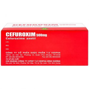 Smart Pharma - Thuốc Cefuroxim 500mg Vidipha điều trị nhiễm khuẩn 1 Smart Pharma - 00022349 cefuroxim 500mg vidipha 3