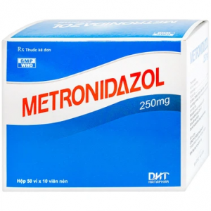 Viên nén Metronidazol 250mg Hataphar điều trị các chứng nhiễm khuẩn, viêm lợi