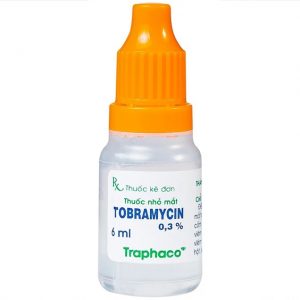 Smart Pharma - Thuốc nhỏ mắt Tobramycin 0,3% Traphaco điều trị nhiễm khuẩn mắt 2 Smart Pharma - 00028943 tobramycin 03 traphaco 1