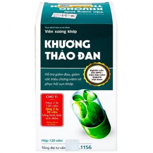 Smart Pharma - Viên xương khớp Khương Thảo Đan hỗ trợ làm trơn khớp và phục hồi sụn khớp (120 viên) 3 Smart Pharma - 00029537 khuong thao dan 120 vie 3