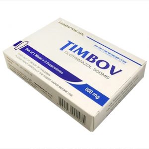 Viên đặt âm đạo Timbov 500mg