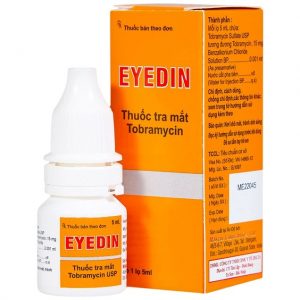 Thuốc tra mắt Eyedin Makcur điều trị nhiểm khuẩn mắt