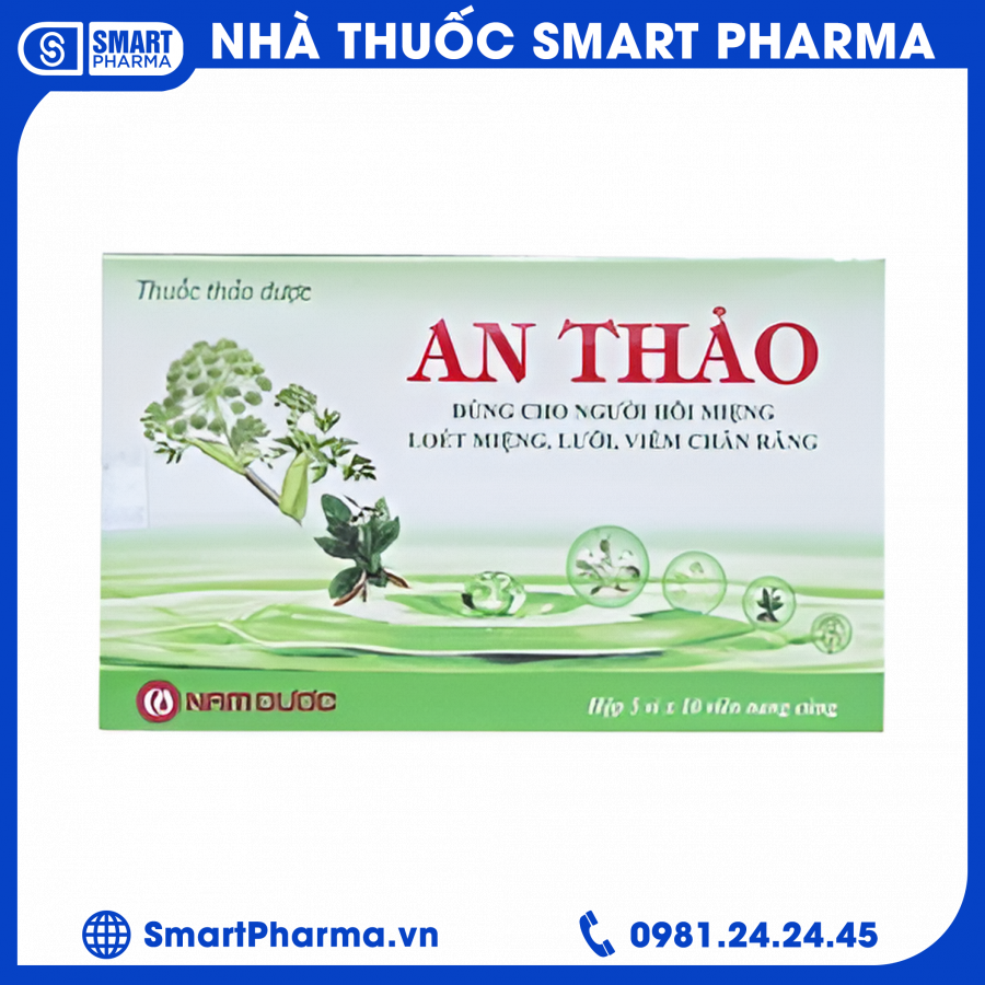 Thuốc An Thảo Nam Dược trị hôi miệng, loét miệng