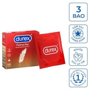 Bao cao su Durex Fetherlite vừa vặn, độ bảo vệ cao