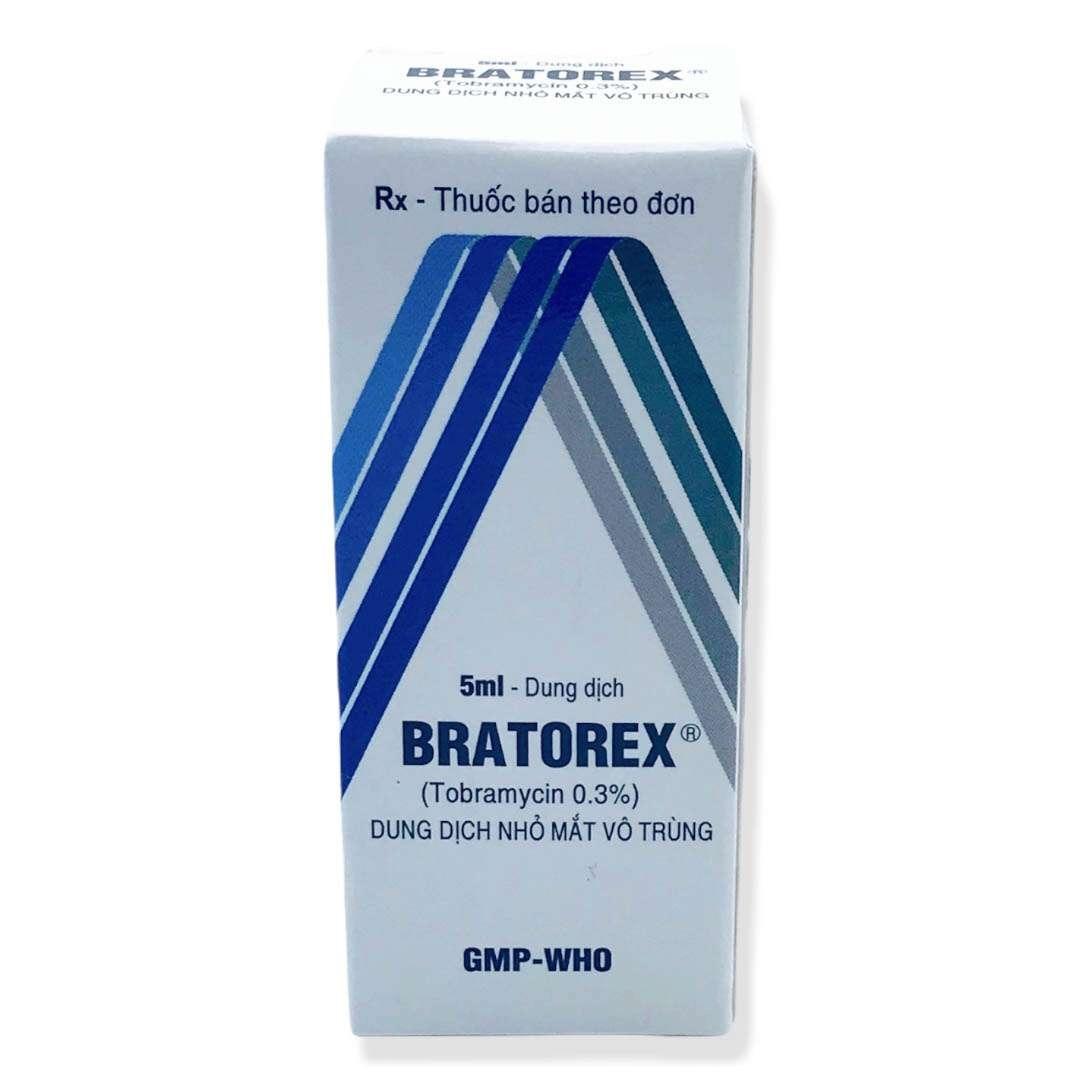 Bratorex 5ml Thuốc Bratorex - Điều trị các bệnh nhiễm khuẩn mắt