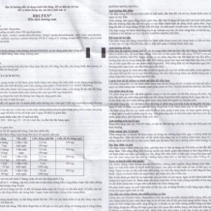 Smart Pharma - Hỗn dịch uống Brufen Abbott giảm đau, hạ sốt 60ml 2 Smart Pharma - Brufen 4