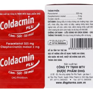 Smart Pharma - Thuốc trị cảm cúm Coldacmin Flu 2 Smart Pharma - Coldacmin1