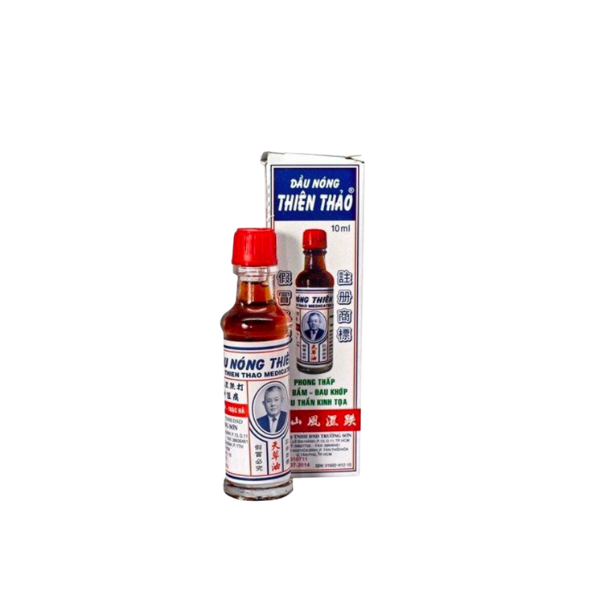 Dau-Nong-Thien-Thao-10ml Dầu nóng Thiên Thảo 10ml - Dược Trường Sơn
