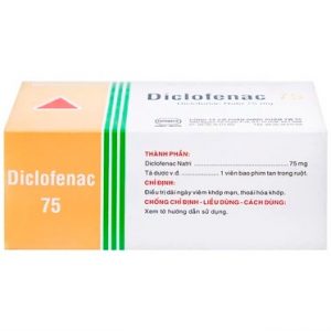 Smart Pharma - Diclofenac 75 Uphace trị dài ngày viêm khớp mạn, thoái hóa khớp 3 Smart Pharma - Diclofenac2