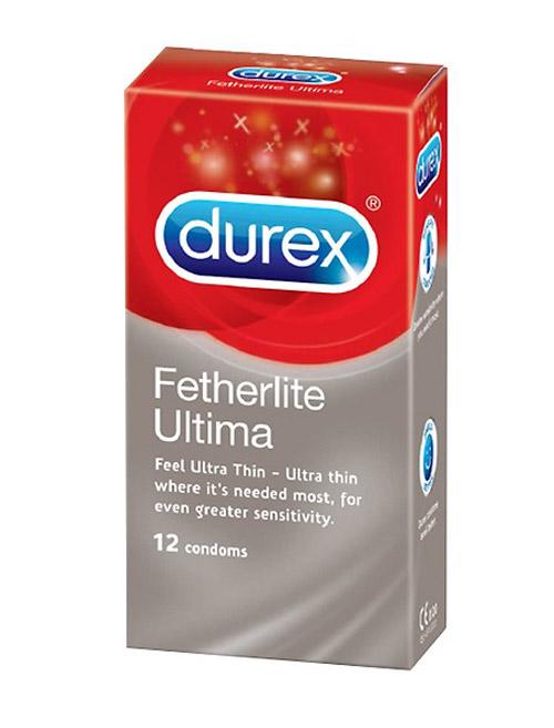 Durex-Fetherlite-Ultima-12-cai Bao cao su Durex Fetherlite Ultima 12 cái siêu mỏng