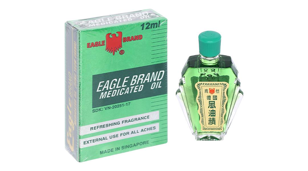 Eagle-Brand-Medicated-Oil-24ml Dầu Eagle Brand Medicated Oil con Ó 24ml