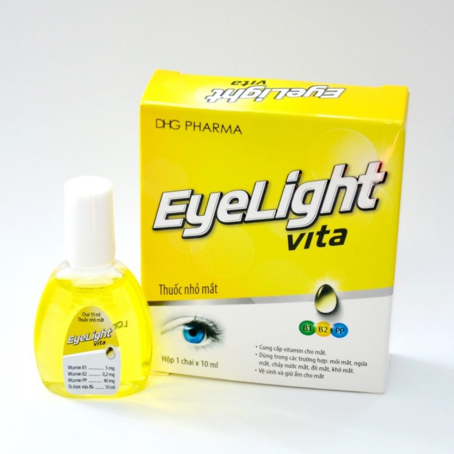 Thuốc nhỏ mắt Eyelight Vita DHG cung cấp Vitamin cho mắt (10ml)