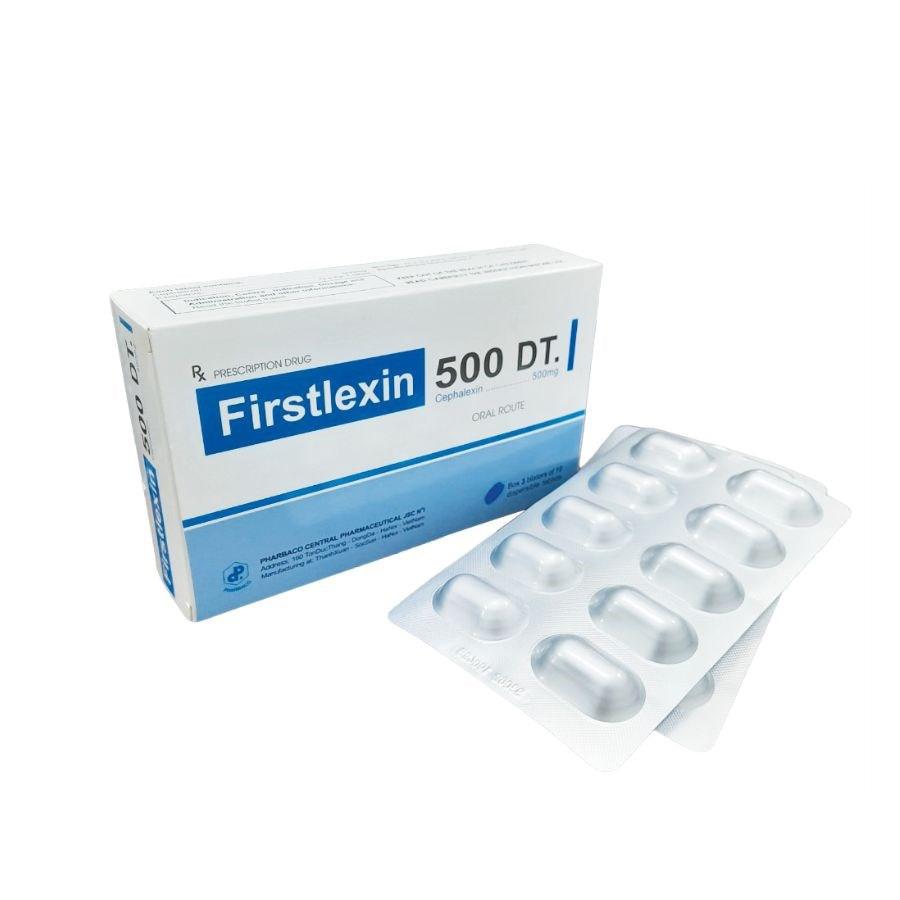Firstlexin 500 - Thuốc điều trị nhiễm khuẩn của Pharbaco copy Firstlexin 500