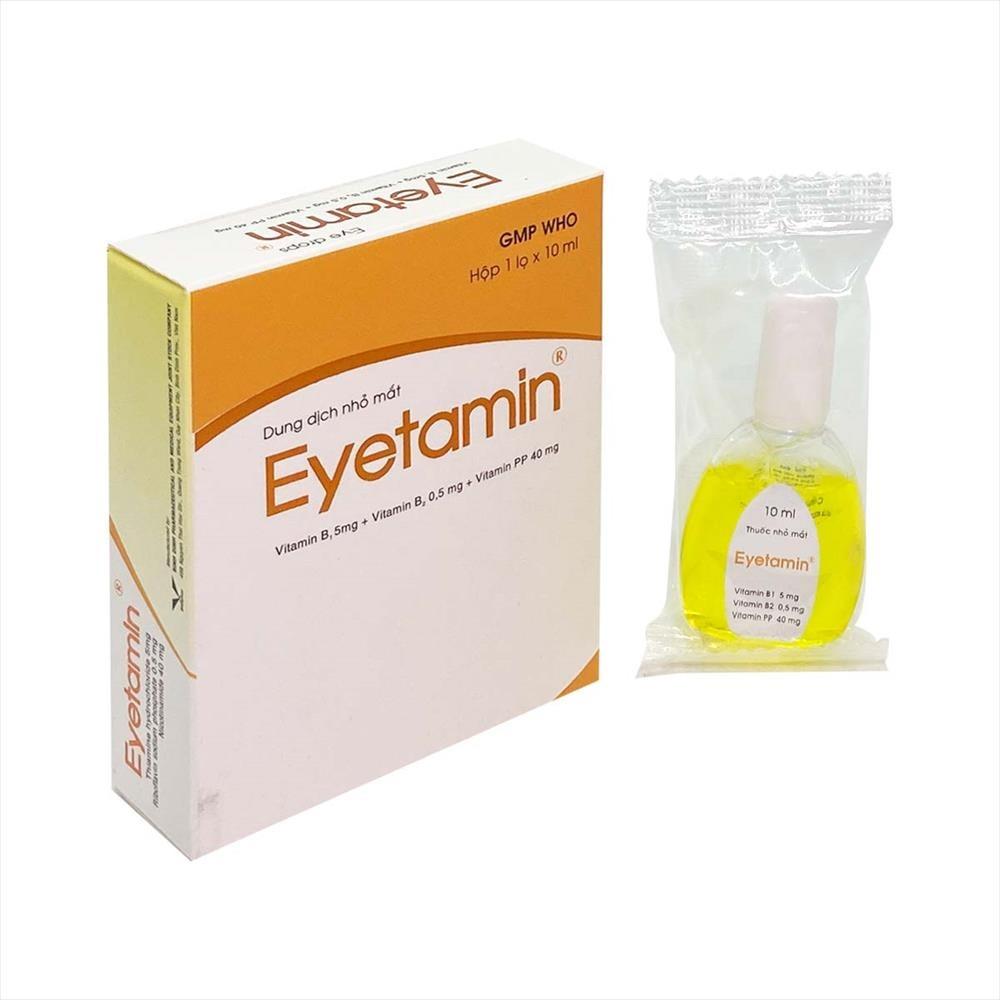 Full13-Eyetamin Thuốc nhỏ mắt Eyetamin cung cấp độ ẩm và dưỡng chất cho mắt, phòng ngừa các bệnh về mắt