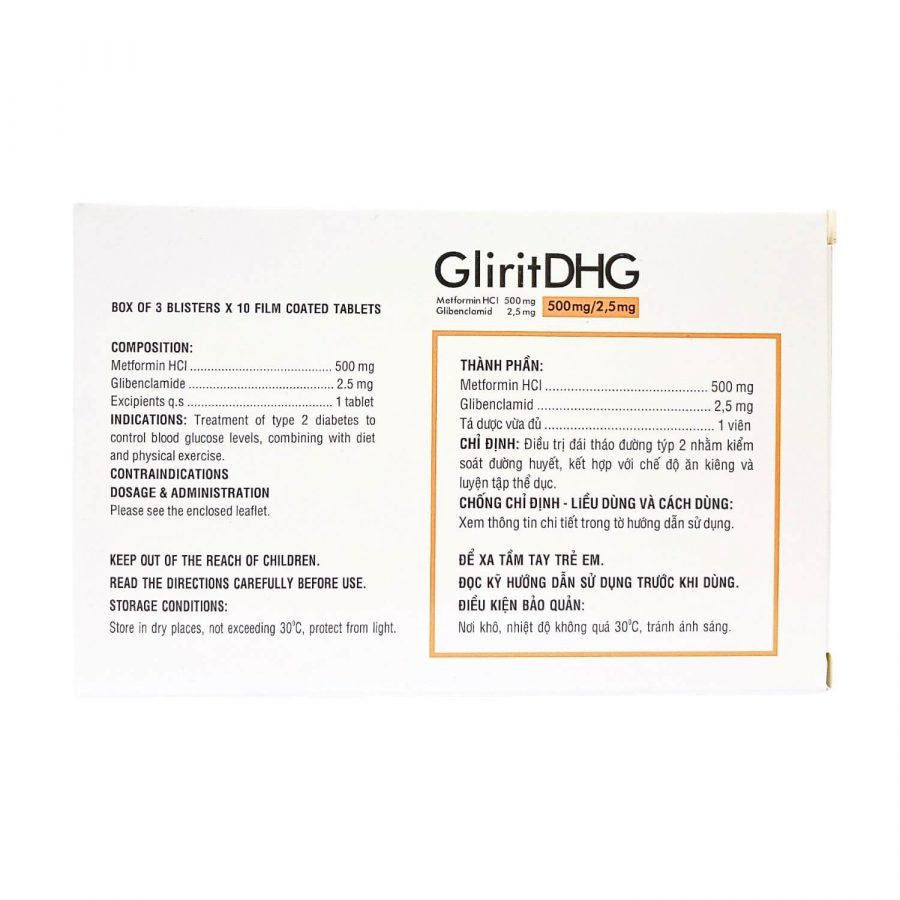 Smart Pharma - Glirit 500 2.5 2