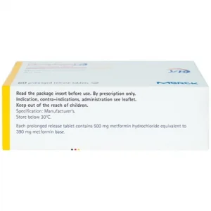 Smart Pharma - Glucophage XR 500mg 2