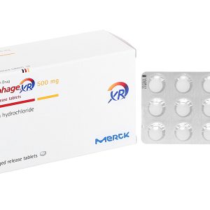 Smart Pharma - Thuốc Glucophage XR 500mg Merck điều trị tiểu đường type 2 (4 vỉ x 15 viên) 1 Smart Pharma - Glucophage XR 500mg 4