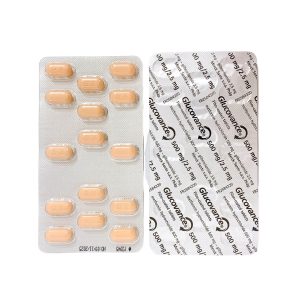 Smart Pharma - Thuốc Glucovance 500mg/2.5 mg Merck điều trị tiểu đường tuýp 2 (2 vỉ x 15 viên) 4 Smart Pharma - Glucovance 500mg 2.5 mg 4