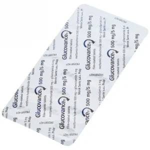 Smart Pharma - Glucovance 500mg 5mg 5